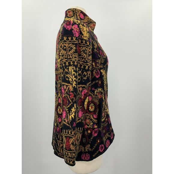 Anthropologie Moth Tapestry Floral  Sweater Rare - Picture 4 of 8